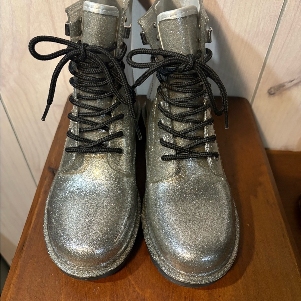 Michael Kors Glitter Rain Boots